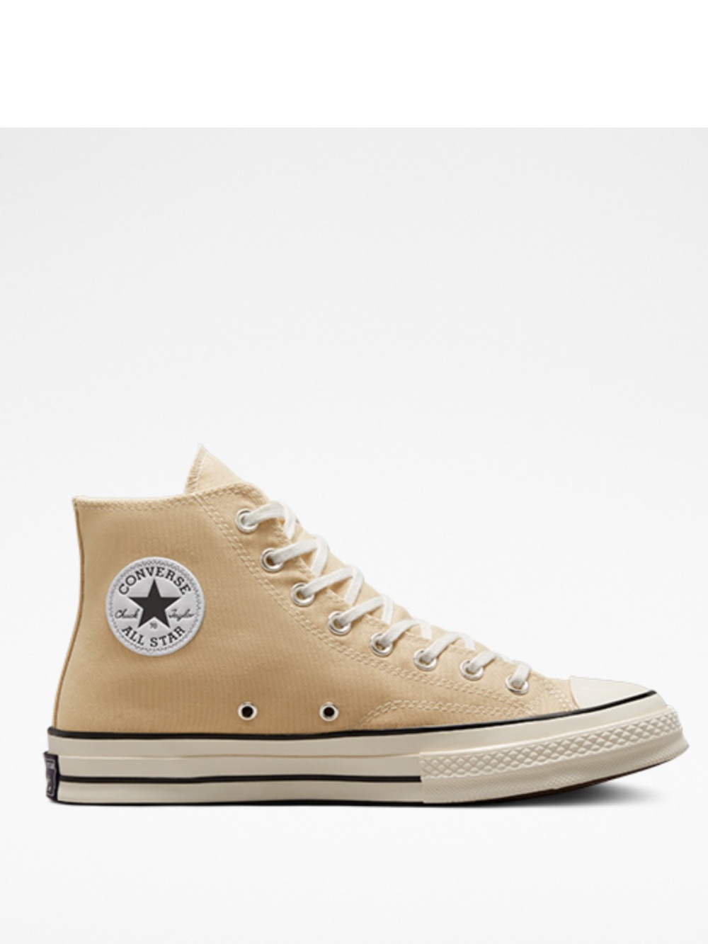 Converse Chuck 70 Vintage Canvas High Top Sneaker in Oatmilk